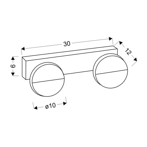 Fehér LED fali lámpa Sing – Candellux Lighting-image-2