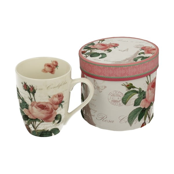 Rose porcelán bögre, 375 ml - Duo Gift
