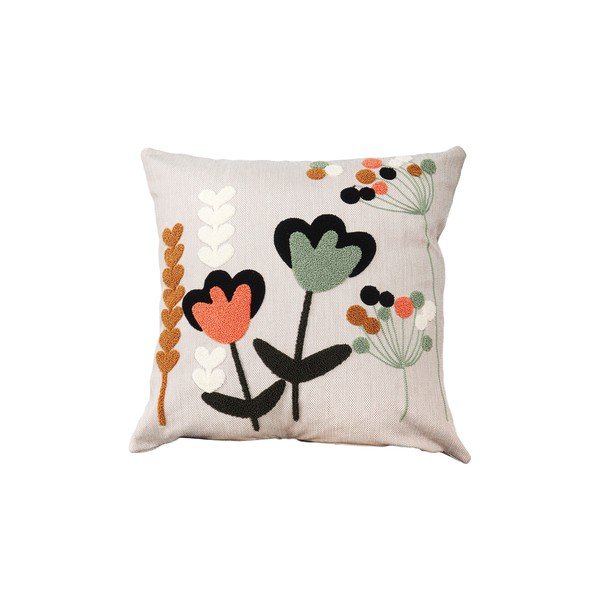 Len párnahuzat 43x43 cm Lale – Mioli Decor