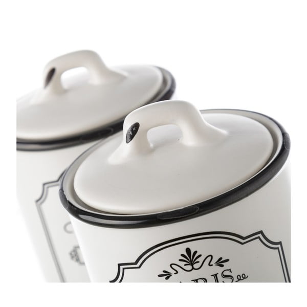 Kávétartó doboz szett 2 db-os Paris – Casa Selección-image-3