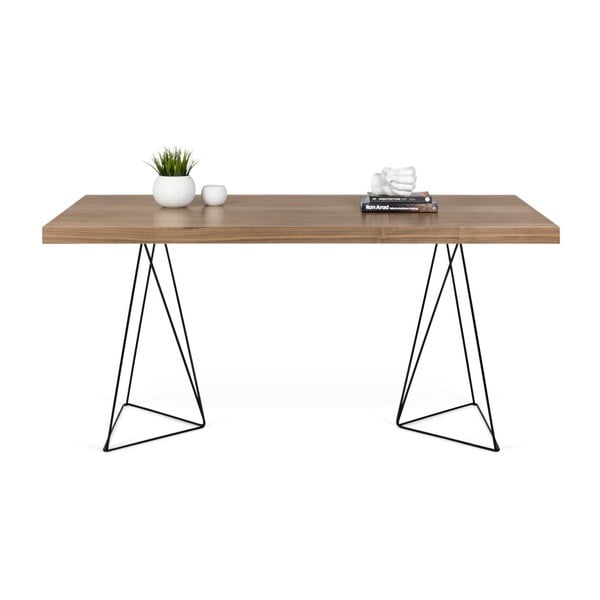 Trestle iróasztal fém lábakkal, 160 x 90 cm - TemaHome-image-3