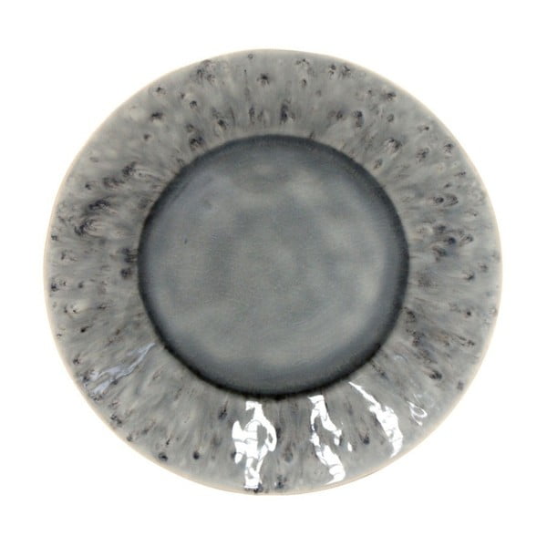 Madeira szürke kerámia tányér, ⌀ 21 cm - Ego Dekor