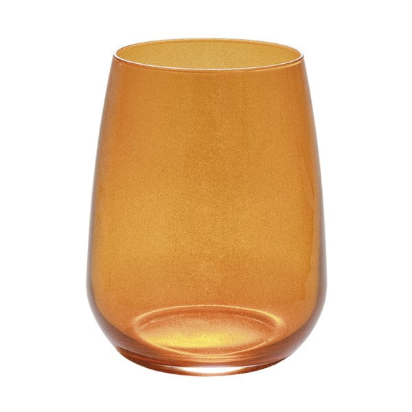 Glitter 6 db narancssárga pohár - Villa Altachiara