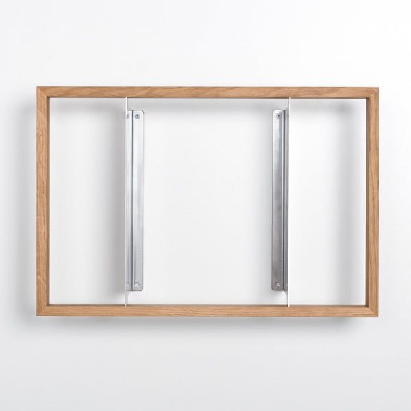 b8 tölgyfa könyvespolc, magasság 34 cm - das kleine b-image-3