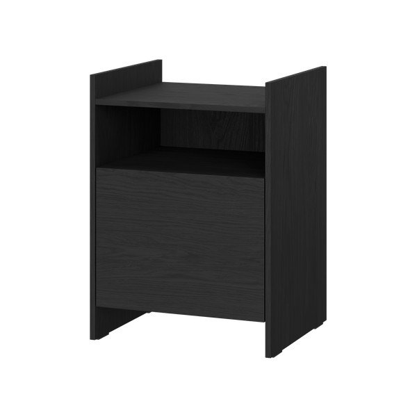 Fekete éjjeliszekrény Toopt – noo.ma