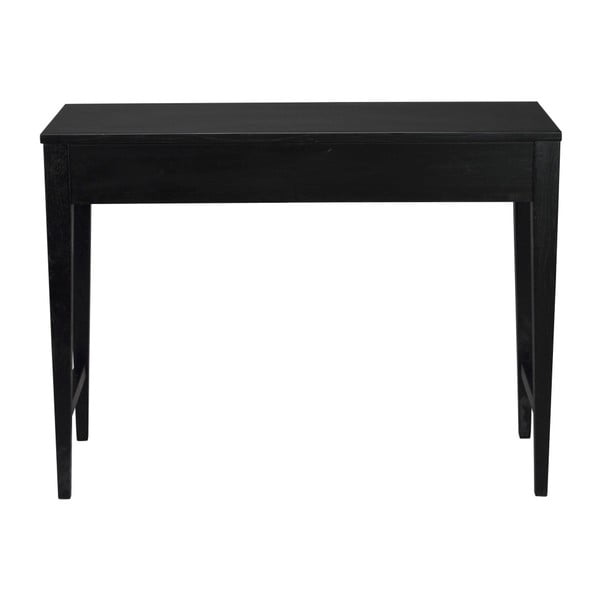 Fulla fekete tölgyfa konzolasztal - Rowico-image-3