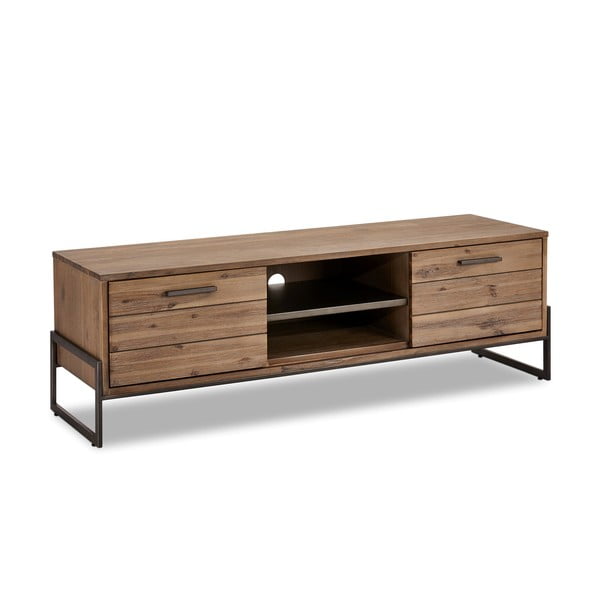 Mallorca barna tömörfa TV-állvány - Furnhouse-image-2