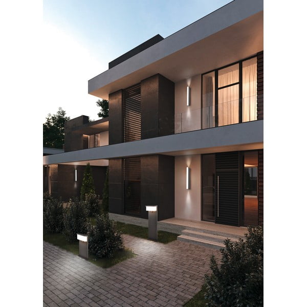 Kültéri lámpa mozgásérzékelővel (magasság 8 cm) Nestos – Trio-image-1