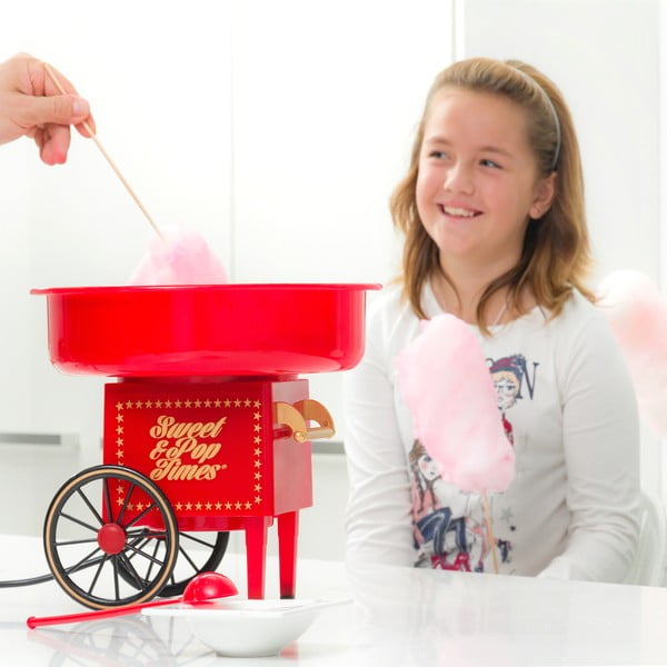 Candyfloss Machine piros vattacukor készítő- InnovaGoods