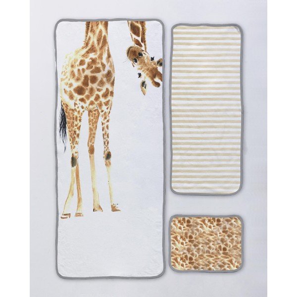 Funky Giraffe 3 db törölköző - Madre Selva-image-1