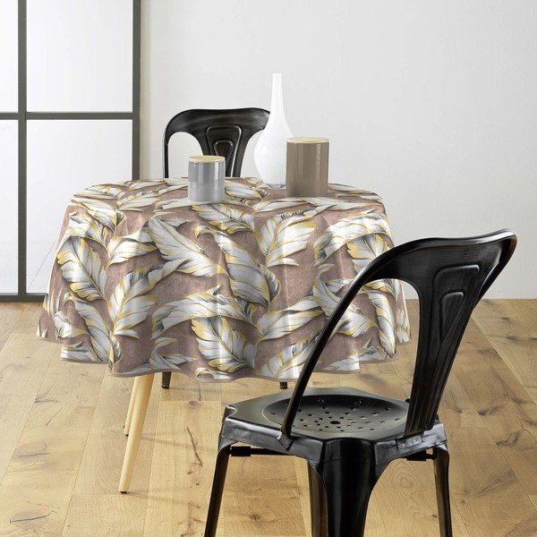 Lemosható asztalterítő ø 160 cm Ebany – douceur d'intérieur-image-1