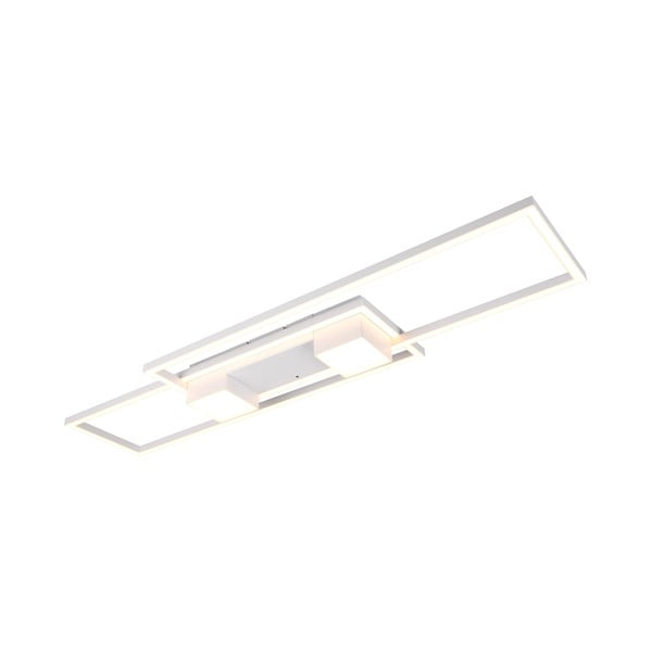 Fehér dimmelhető  LED mennyezeti lámpa távirányítóval 28x100 cm Albany – Trio-image-2