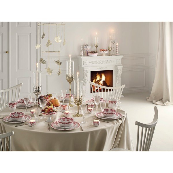 Gyertya karácsonyi mintával, égési idő 56 ó Guirlande – Kähler Design-image-2