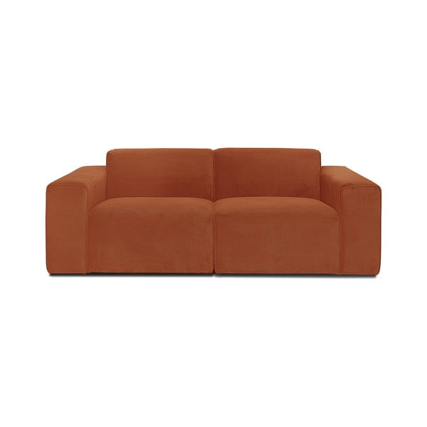 Sting narancssárga kordbársony kanapé, 202 cm - Scandic