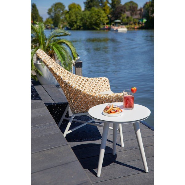 Kerek kerti tárolóasztal ø 45 cm Sophie – Hartman-image-1