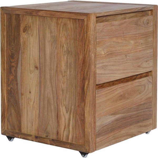 Nature gurulós szekrény, fiókokkal - Kare Design-image-1