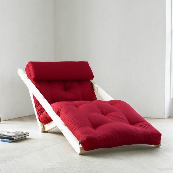 Figo Raw/Bordeaux fekvőfotel, 70 cm - Karup-image-4