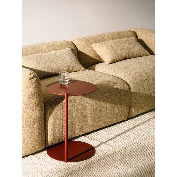 Acél kerek tárolóasztal 41x40 cm Ande – noo.ma-image-1