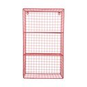 Piros többszintes acél fali polc 60 cm Reja – PT LIVING