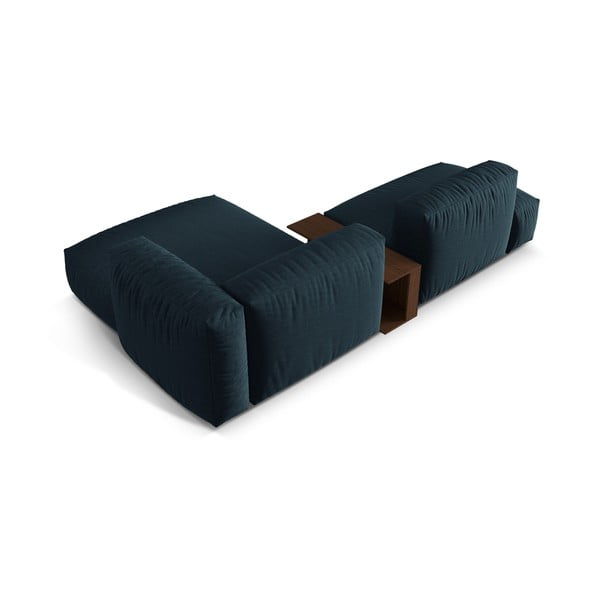 Sötétkék moduláris sarokkanapé (jobb oldali) Martina – Micadoni Home-image-3
