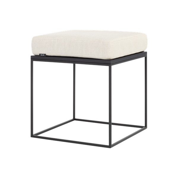 Bézs kárpitozott ülőke Feo – noo.ma