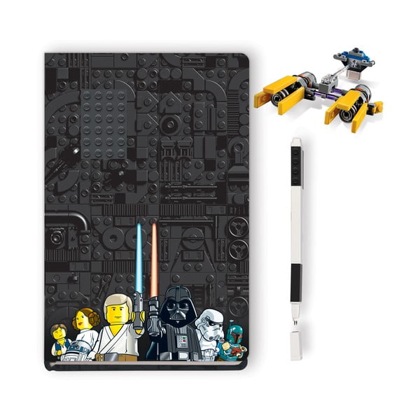 Star Wars Podracer jegyzetfüzet, toll és építőkockák - LEGO®