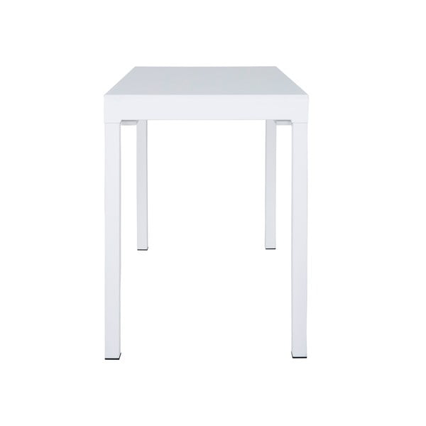 Lissabon fehér meghosszabbítható étkezőasztal, hossza 110 cm - Canett