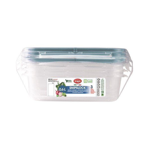 Élelmiszertartó doboz szett 3 db-os Snipslock – Snips-image-3