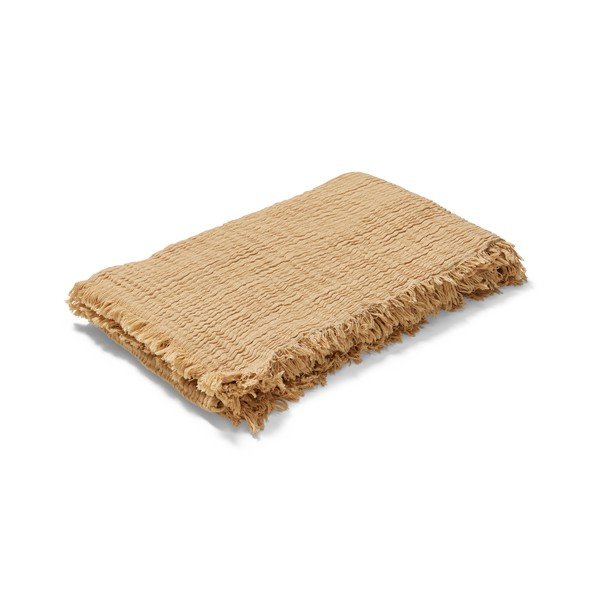 Bézs ágytakaró franciaágyra 190x240 cm Reloved – JUNA-image-2