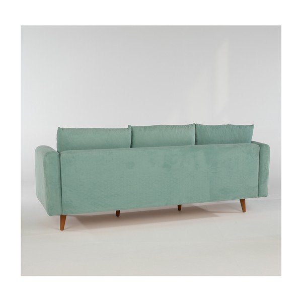 Világoskék kanapé 215 cm Sofia – Balcab Home-image-3