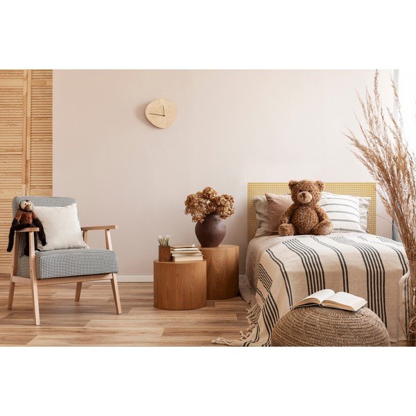 Sárga kárpitozott ágytámla 110x52 cm Marina – Really Nice Things-image-1