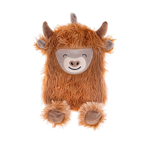 Barna mikroplüss melegvizes palack 700 ml Highland Cow – Sass & Belle
