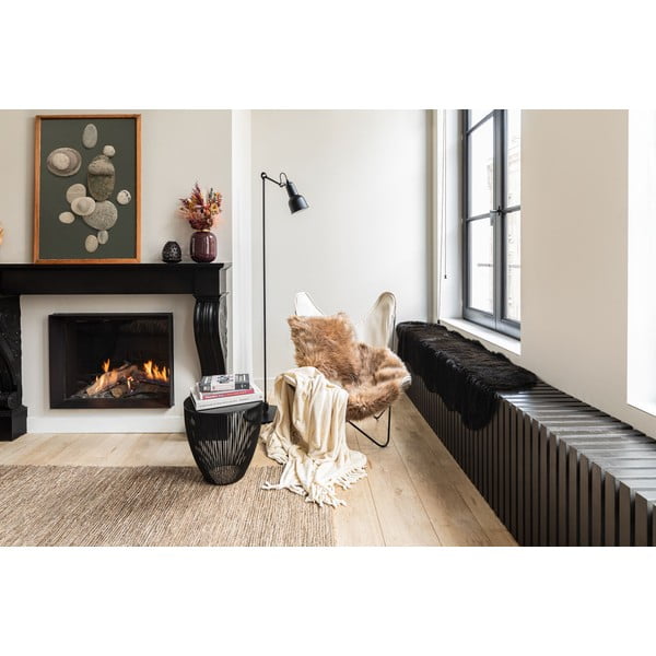 Lambskin fekete műszőrme, 60 x 180 cm - Tiseco Home Studio-image-3