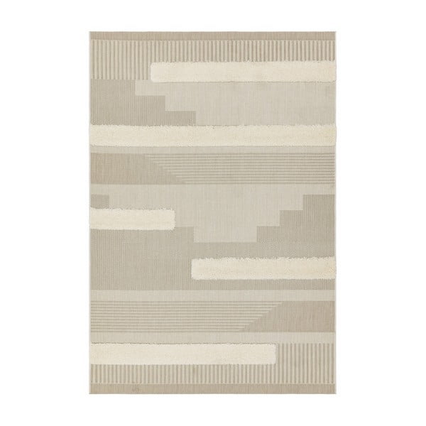 Krémszínű kültéri szőnyeg 160x230 cm Monty – Asiatic Carpets