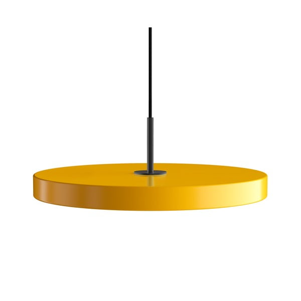 Okkersárga LED függőlámpa fém búrával ø 43 cm Asteria Medium – UMAGE