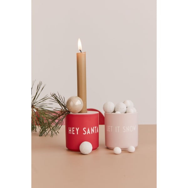 Favourite világosszürke műporcelán bögre, 0,25 l - Design Letters-image-1