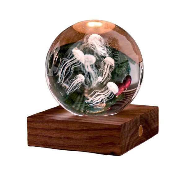 Sötétbarna USB fénydekoráció Amber – Gingko