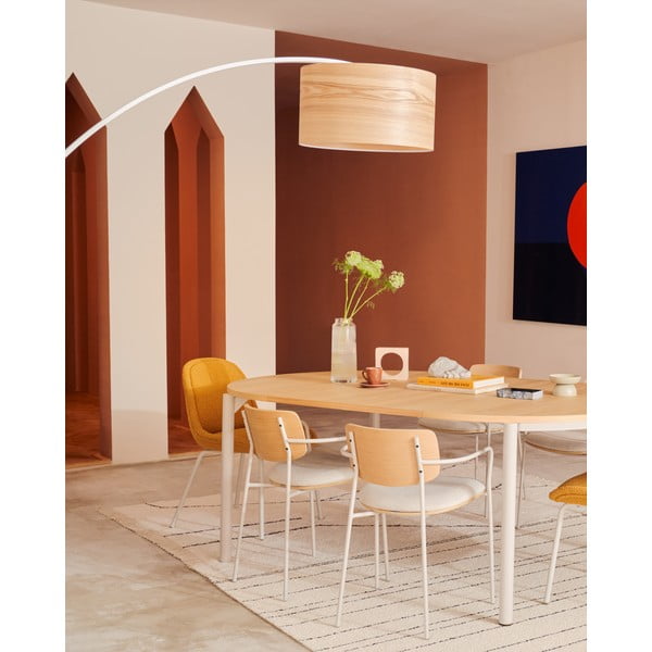 Krémszínű gyapjú szőnyeg 160x230 cm Micol – Kave Home-image-1