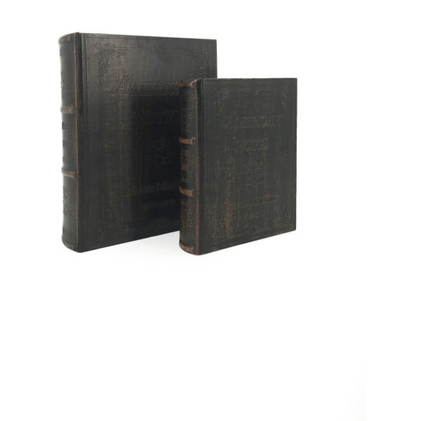 Parisienne 2 darabos könyv formájú tárolódoboz szett - Moycor