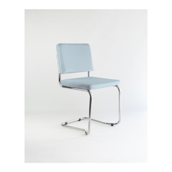 Bertha szék, kék bársony kárpittal, - Velvet Atelier