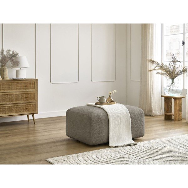 Szürkésbarna buklé lábtartó Tina – Bobochic Paris-image-1