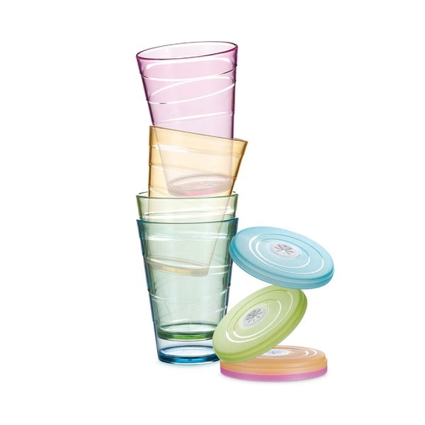 Füles kancsó 4 db fedeles pohárral myDrink – Tescoma-image-3