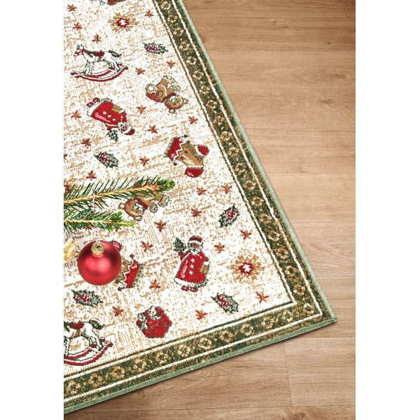 Zöld pamutkeverék szőnyeg karácsonyi mintával 50x80 cm Toy's Delight Green Christmas – Villeroy&Boch-image-2
