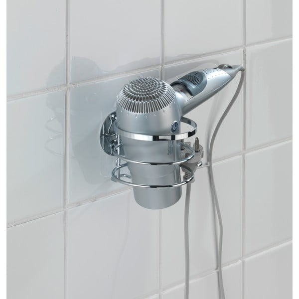 Turbo-Loc öntapadós hajszárító tartó, max. 40 kg - Wenko-image-1