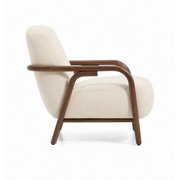 Bézs zsenília fotel Sylo – Kave Home-image-3