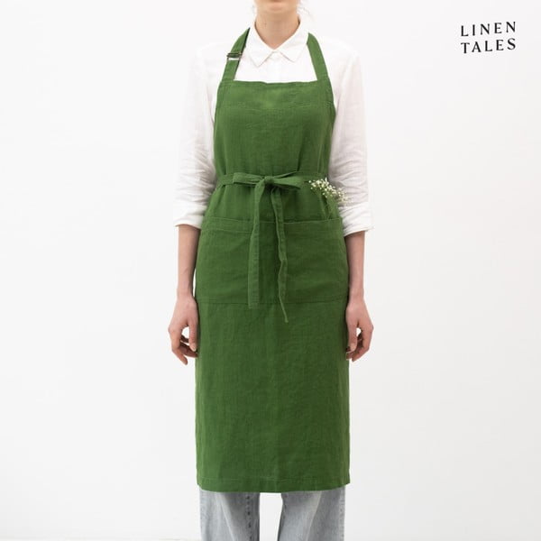 Len kötény True Green – Linen Tales