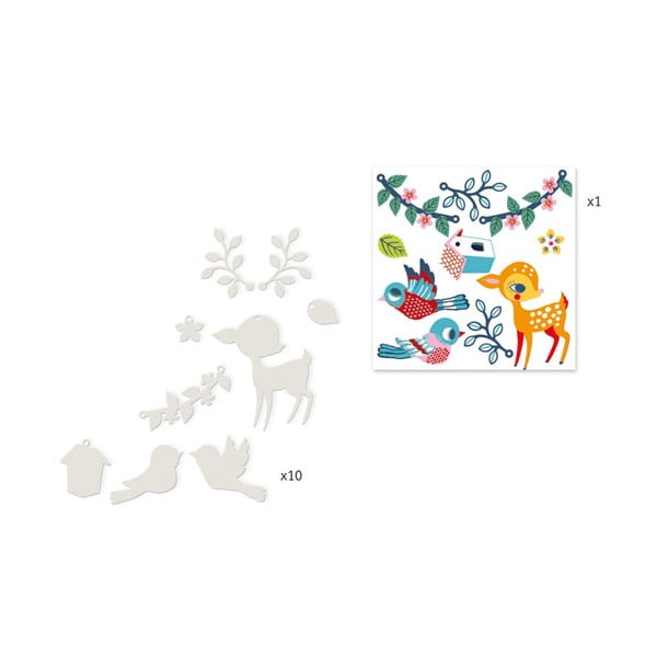 Gyerek nyaklánckészítő szett - Djeco-image-1