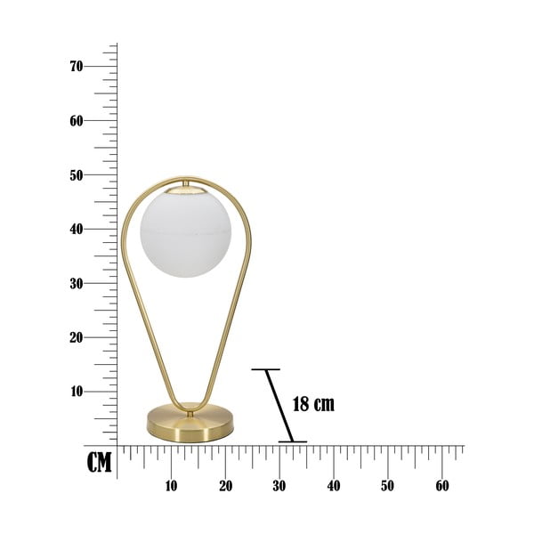 Glamy Drop aranyszínű asztali lámpa - Mauro Ferretti-image-4