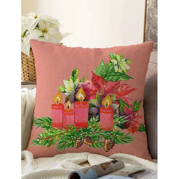 Párnahuzat karácsonyi mintával 43x43 cm – Mila Home