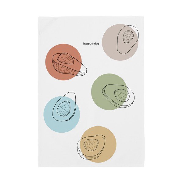 Pamut konyharuha szett 2 db-os 50x70 cm Avocado – Happy Friday-image-3
